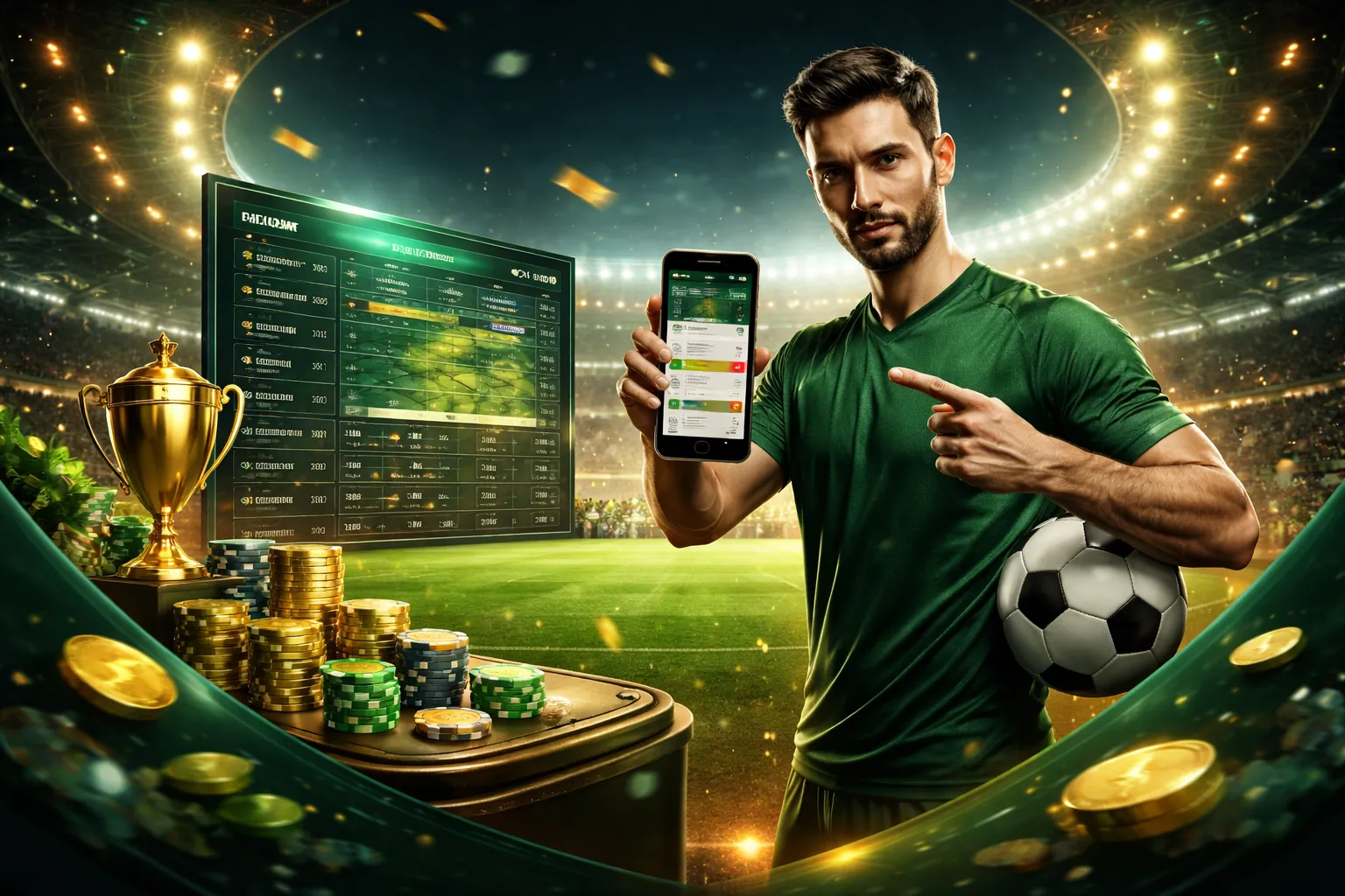 Sân vận động 888sports đầy năng lượng